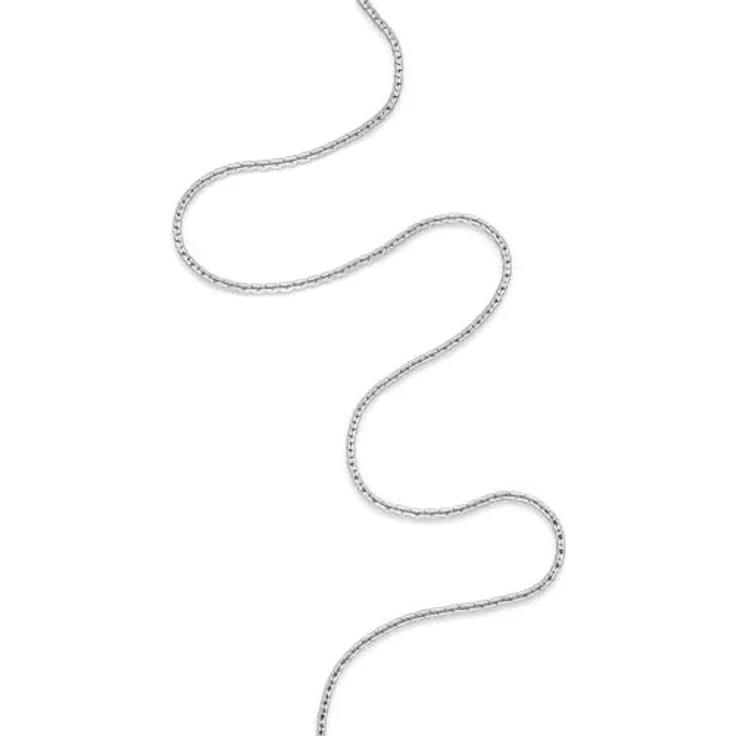 Copenhagen STUDIOS Mini Edgy Necklace, silber, Gliederkette aus poliertem Edelstahl, verstellbare Länge, wasserfest & hautfreundlich – Bild 5