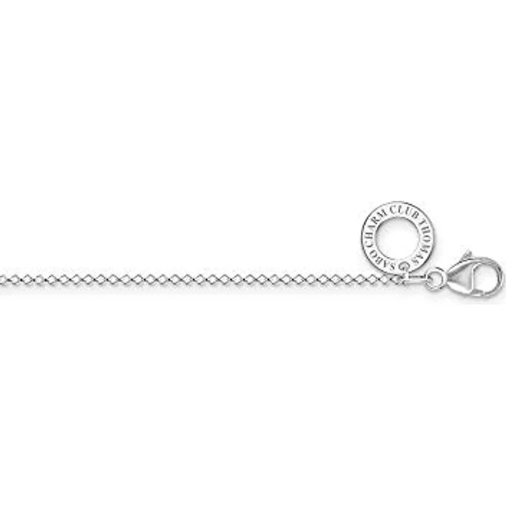 THOMAS SABO Charm-Kette 925 Sterlingsilber, Damen-Halskette mit Karabinerverschluss, vielseitig kombinierbar – Bild 3