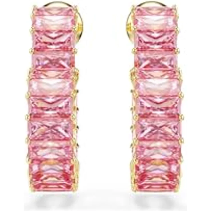 Swarovski Creolen Matrix 5706340, elegante Creolen mit funkelnden Kristallen – Bild 2
