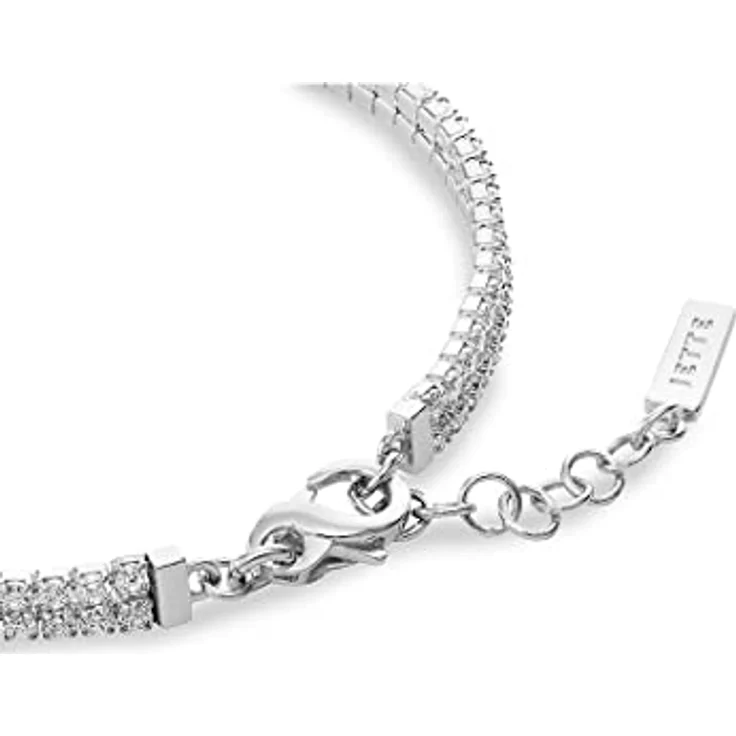 JETTE Damen-Armband 925er Silber mit 123 Zirkonia, One Size, 17 cm Länge, in Silber – Bild 2