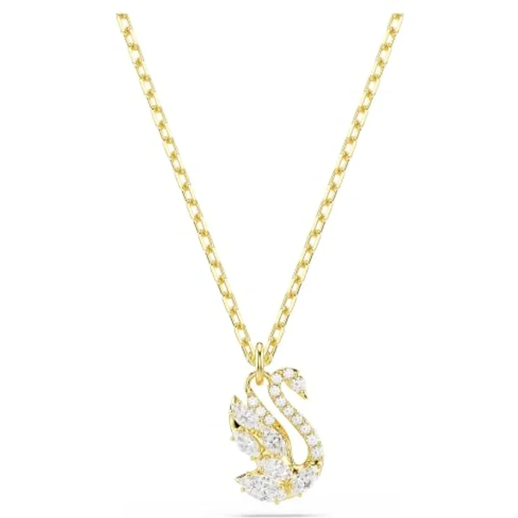 Swarovski Anhänger Swan 5754626, Kettenanhänger in Weiß mit eleganter Schwanen-Design – Bild 1