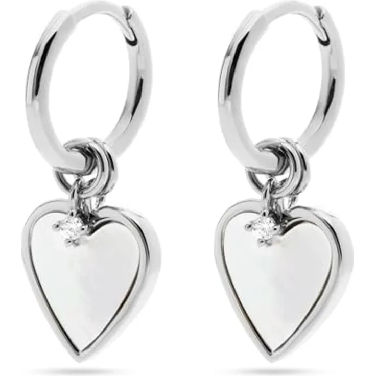 Guido Maria Kretschmer Damen-Ohrhänger 925er Silber mit Zirkonia, One Size, Silber 32030291
