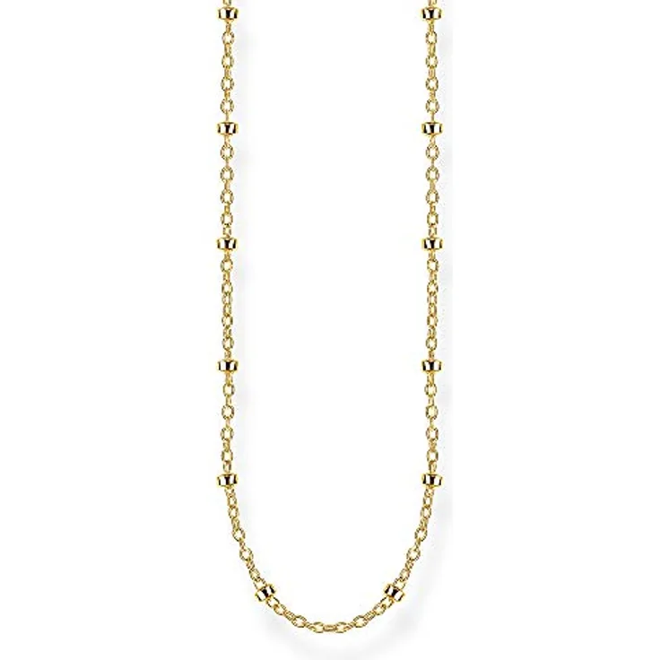 Thomas Sabo Unisex-Erbskette 925 Sterlingsilber, gelbgold vergoldet, Karabinerverschluss, KE1890-413-39-L42v