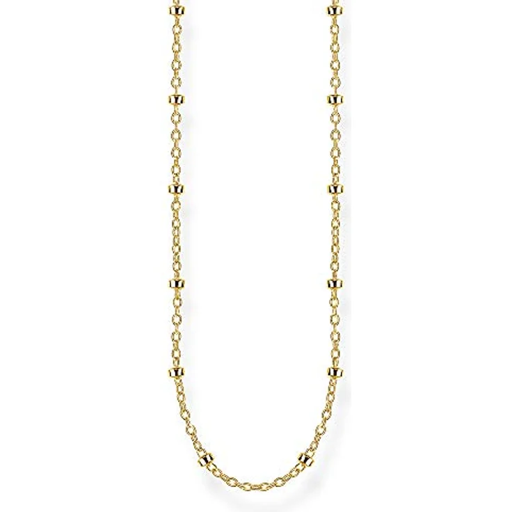 Thomas Sabo Unisex-Erbskette 925 Sterlingsilber, gelbgold vergoldet, Karabinerverschluss, KE1890-413-39-L42v – Bild 1