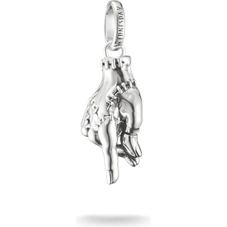 THOMAS SABO Charm-Einhänger Wednesday "Eiskaltes Händchen" Charm - Connect, recyceltes und geschwärztes Silber 925, dunkel und geheimnisvoll – Bild 1