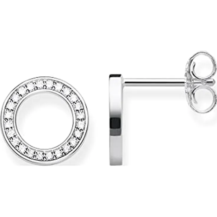 Thomas Sabo Ohrstecker SCH150214, 925er Silber mit Karabinerverschluss