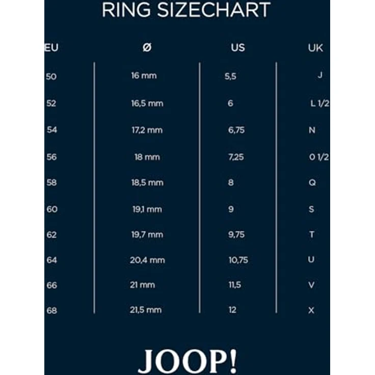 JOOP! Ring 925 Sterling Silber mit Zirkonia synthetisch, weiß, Lieferung in Schmuck Geschenk Box, 2038939 – Bild 5