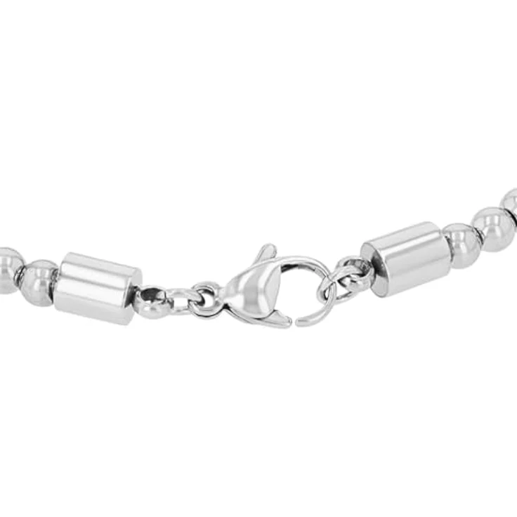 Amor Armband Edelstahl Herren Armschmuck mit Tigerauge, 21 cm, Braun, in Schmuck Geschenk Box, 2040315 – Bild 3