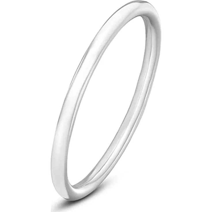 CHRIST Goldring Damenring, 375er Gelbgold, poliert für elegantes Ring-Stacking
