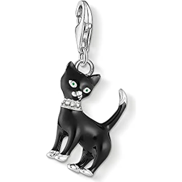 THOMAS SABO Tier-Anhänger-Kollektion, Charm aus 925er Sterlingsilber mit Karabinerhaken für Bettelarmbänder und Ketten – Bild 1