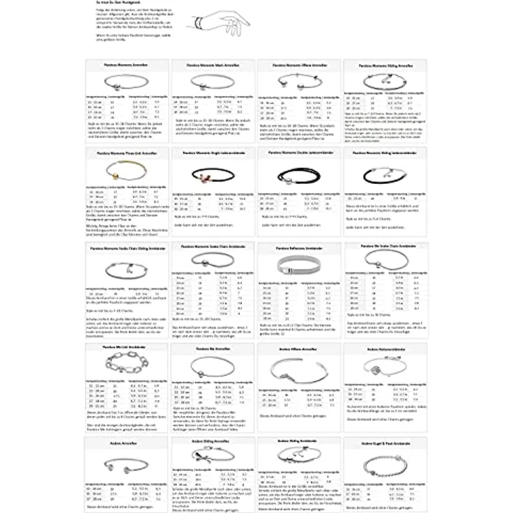 PANDORA Schlangen-Gliederarmband, 18 Karat vergoldete Metalllegierung, 19cm, aus der Moments Collection – Bild 2
