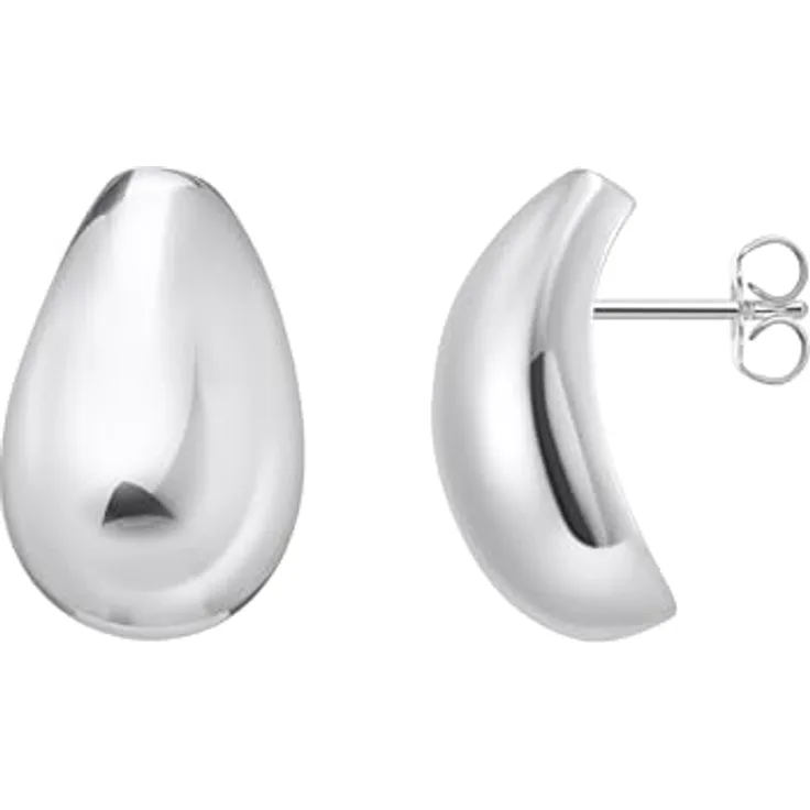 THOMAS SABO Teardrop Ohrstecker aus Silber 925, elegante Ohrringe in 90's Optik