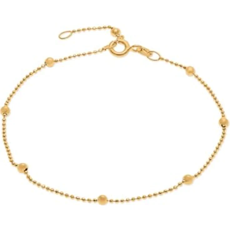 CHRIST Damen-Armband 585er Gelbgold, One Size, zeitloses Design – Bild 1