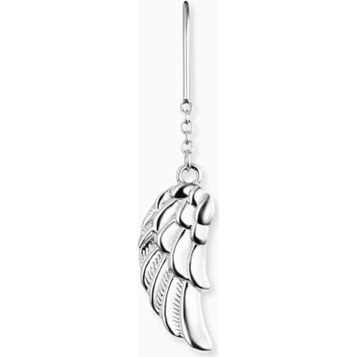 Engelsrufer ERE-FLYWING, Damen Ohrhänger aus Sterling Silber mit Flügel Anhänger, nickelfrei, 8mm, Hakenverschluss – Bild 2