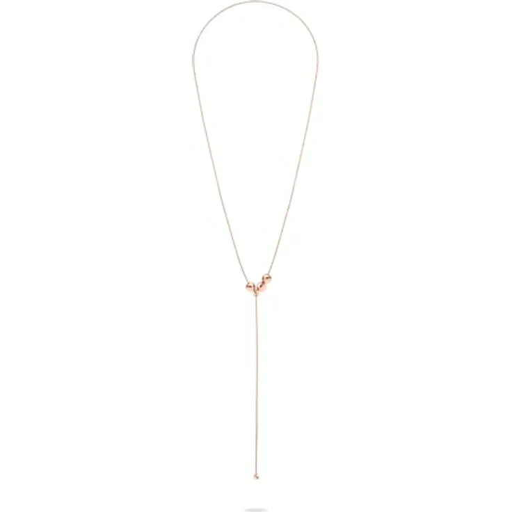 Liebeskind Berlin Damen Halskette LJ-1716-N-42, Edelstahl in IP Roségold, 42 cm mit Slider-Verschluss – Bild 2
