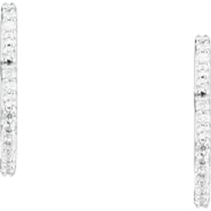 Morellato Ohrstecker Tesori SAIW256, 925er Recycling-Silber mit Zirkonia-Besatz, Herzdesign, Weiß – Bild 2