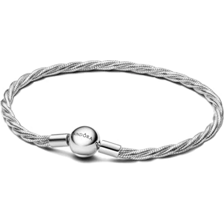 Pandora Armband Moments 593757C00-19, Armschmuck aus Silber mit klassischem Design – Bild 1