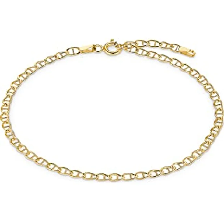 CHRIST Damen-Armband 375er Gelbgold, zeitloser Klassiker, 19 cm Länge, in Geschenkbox