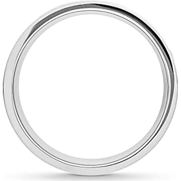 FAVS Herren-Herrenring Edelstahl, 0,4 cm breit, Silber 32012731 – Bild 2