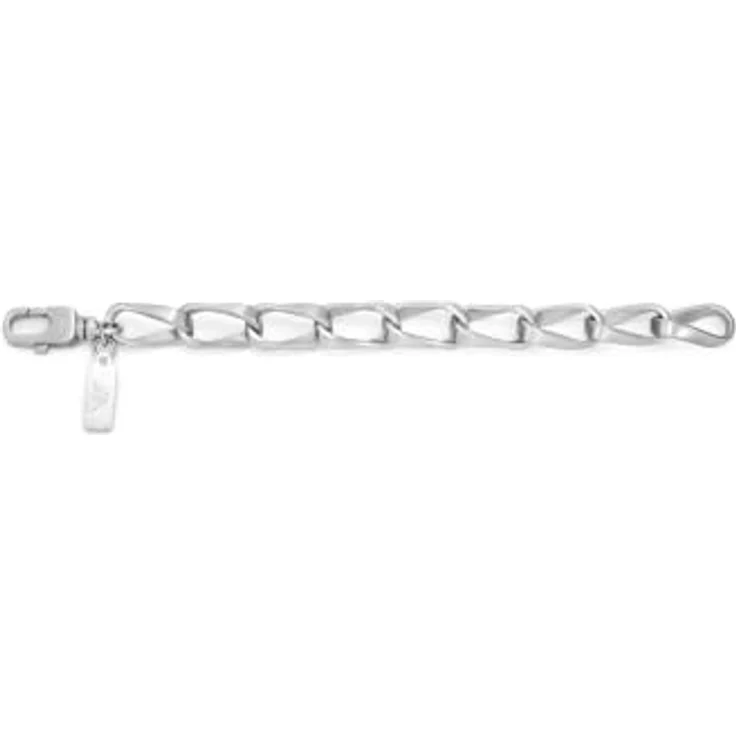 Emporio Armani Herren Armband EGS3302040, Silberfarbenes Edelstahl mit gebürstetem Finish, 185 mm lang – Bild 5