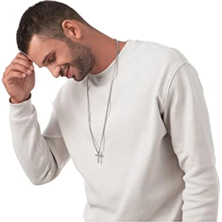 FAVS Herren-Kette Edelstahl 80 cm, Collier mit Anhänger, Geschenkbox inkludiert – Bild 5