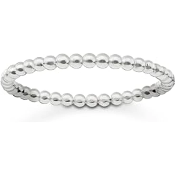 THOMAS SABO Ring aus recyceltem 925 Sterling Silber, Größe 54, TR2122-001-12-54, Damenring mit funkelndem Design – Bild 2