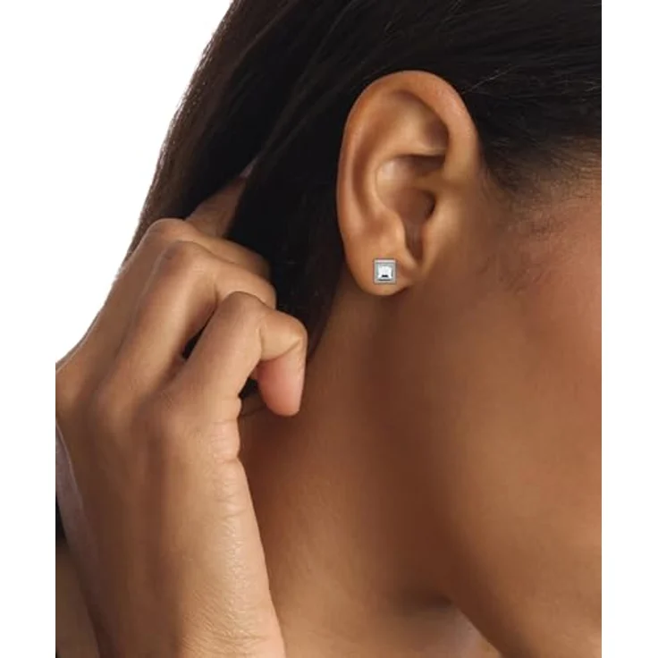 Calvin Klein CK ESSENTIAL LINKS 35100075, Ohrstecker aus Edelstahl mit minimalistischer Designsprache – Bild 3