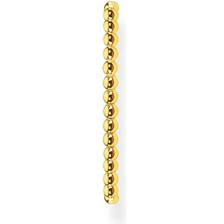 Thomas Sabo Einzel Ohrstecker Kugeln aus 925er vergoldetem Silber, gold – Bild 2