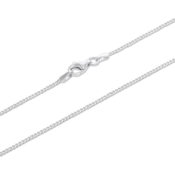 FAVS Damen-Halskette aus 925er Silber, 60 cm, 1,4 mm Stärke, Geschenkbox – Bild 2