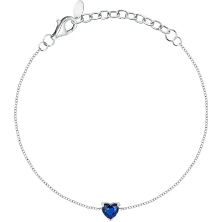 FAVS Damen-Armband 925er Silber mit 1 Zirkonia, One Size