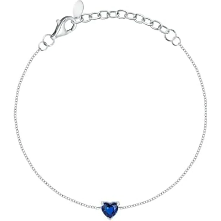 FAVS Damen-Armband 925er Silber mit 1 Zirkonia, One Size – Bild 1