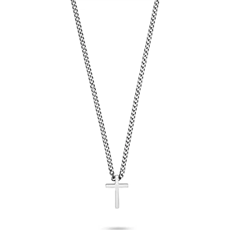 FAVS Herren-Kette Edelstahl 80 cm, Collier mit Anhänger, Geschenkbox inkludiert