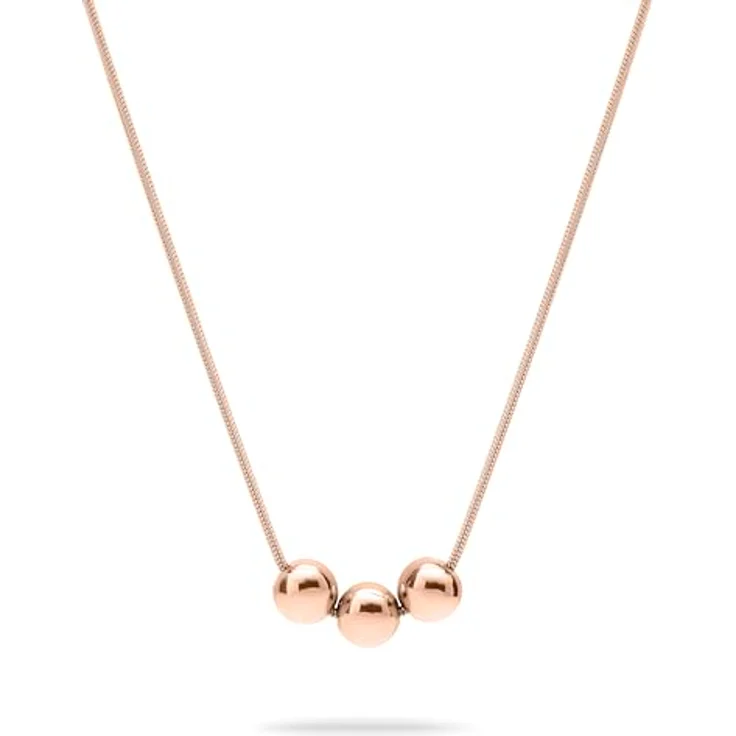 Liebeskind Berlin Damen Halskette LJ-1716-N-42, Edelstahl in IP Roségold, 42 cm mit Slider-Verschluss – Bild 3