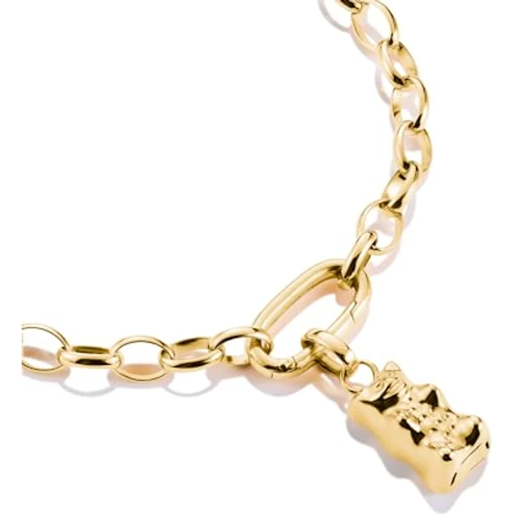 THOMAS SABO Damen-Charm 925er Silber recycelt, Gold, One Size, Charmanhänger – Bild 2