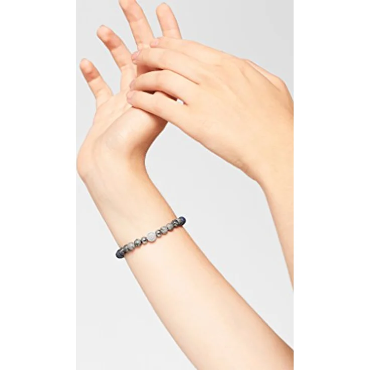 Liebeskind Armband LJ-0091-B-17, Edelstahlarmband mit Stein, Länge 17 cm, Breite 6,5 cm, Stärke 6 mm – Bild 2