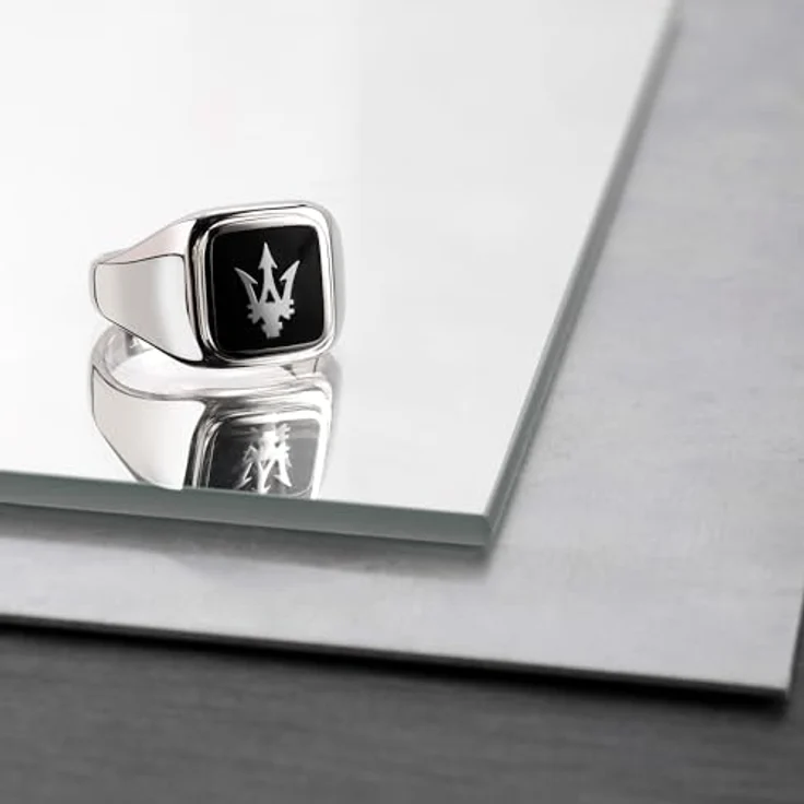 Maserati Jewels Herren Ring aus Stahl, Schmelz - JM222AVD070, Originalverpackung, 2 Jahre Garantie – Bild 5