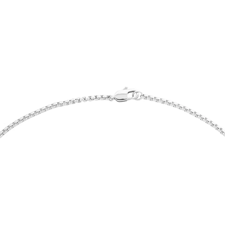 Calvin Klein GRID, Herren-Halskette aus gebürstetem Edelstahl, 61 cm, mit graviertem Logo und Karabinerverschluss – Bild 3