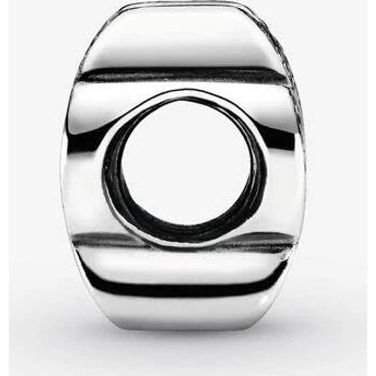 PANDORA Charm - Pfote, 791714CZ aus 925er Silber, hochglanzpoliert und geschwärzt – Bild 2