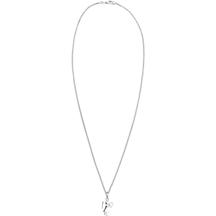 Elli Halskette Damen Engelsherz Talisman, 925 Sterling Silber, 45 cm, handgefertigt – Bild 3
