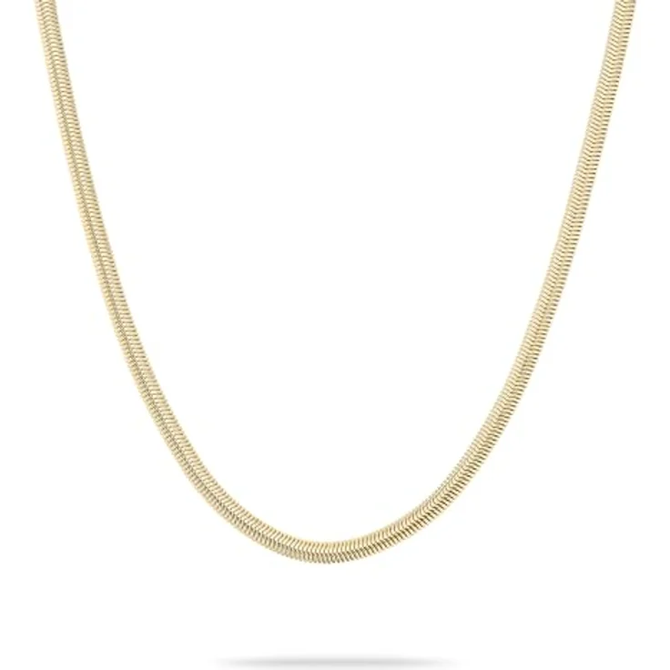 Tamaris Halsketten-Set TS-0040-NN, Edelstahl IP Gold, 50 cm mit organischem Anhänger – Bild 3