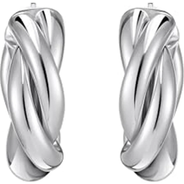 THOMAS SABO Creolen 925 Sterlingsilber, hochwertige Damenohrringe, kombinierbar mit Schmuckstücken in Gold und Rosegold – Bild 2