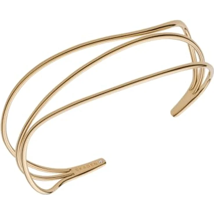 Skagen Edelstahlarmband für Damen, 61 mm x 49,5 mm, poliert, Gold – Bild 3