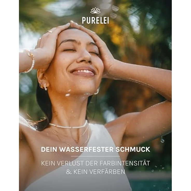 PURELEI Pure Soul Ohrringe (Gold) – Damenohrringe aus langlebigem Edelstahl – wasserfest, 10 mm Innendurchmesser – eleganter Modeschmuck für individuelle Looks – Bild 5