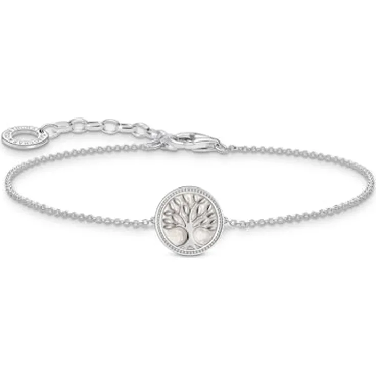 Thomas Sabo Armband Charming A2160-007-21-L19V, Armschmuck in Silber mit charmanten Anhängern