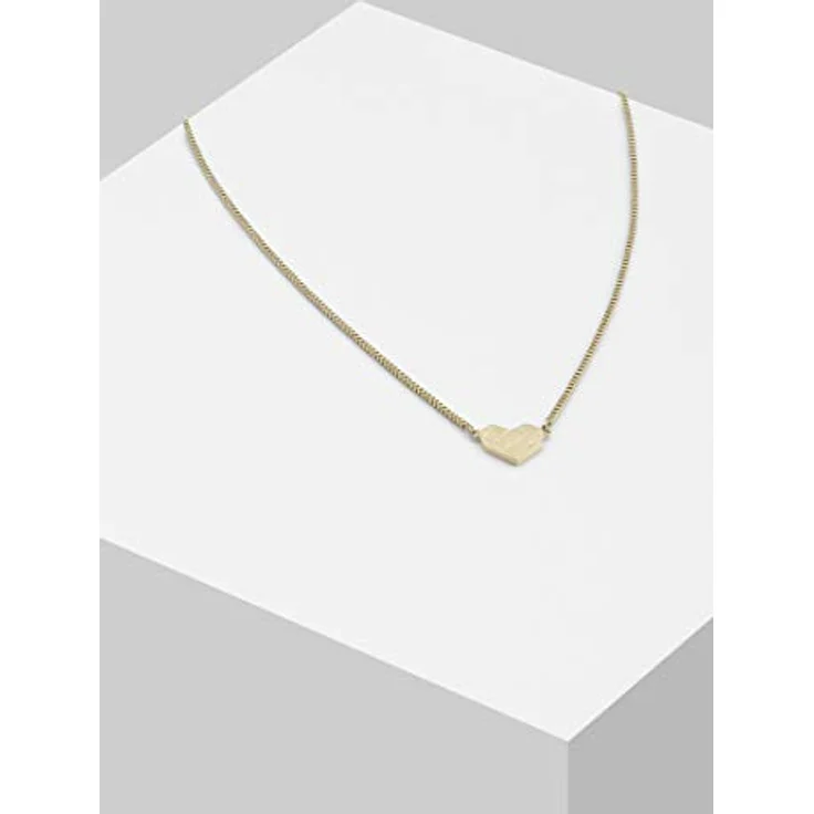LIEBESKIND BERLIN Damen-Collier aus goldplattiertem Edelstahl, 40 cm Venezianerkette mit Karabinerverschluss – Bild 4