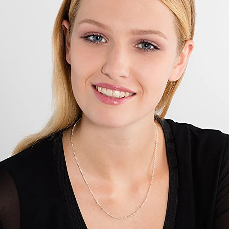 Thomas Sabo Charm Club Unisex-Charm-Kette, runde Gliederkette aus 925er Sterlingsilber, X0001-001-12 – Bild 3