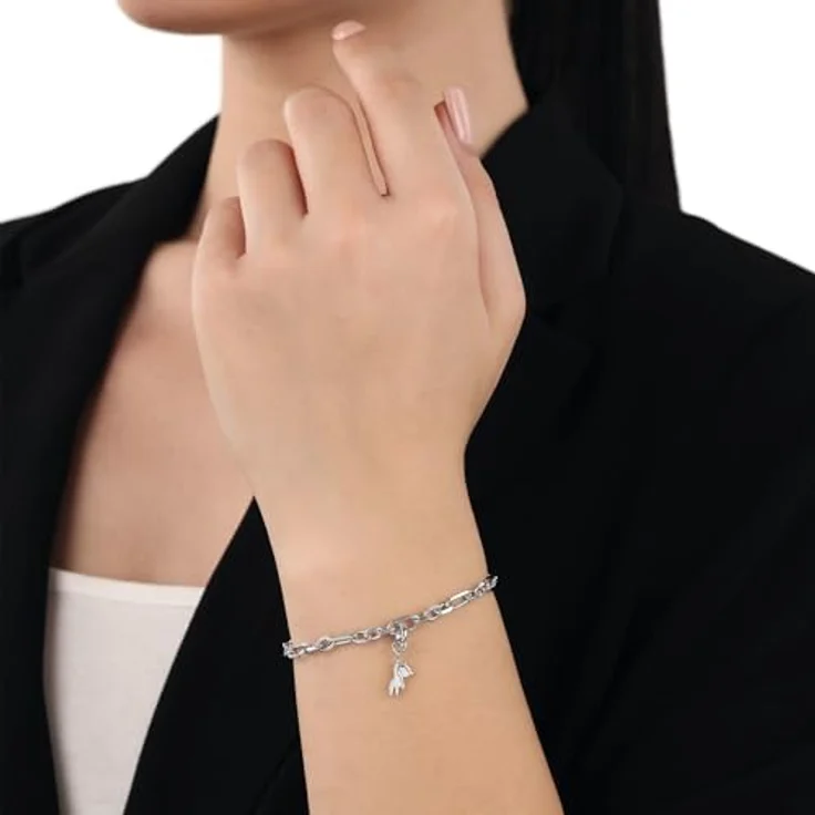 Amor Charm 925 Sterling Silber Bär, 20 mm, mit Sicherheitsverschluss und Geschenkbox, 2038525 – Bild 4