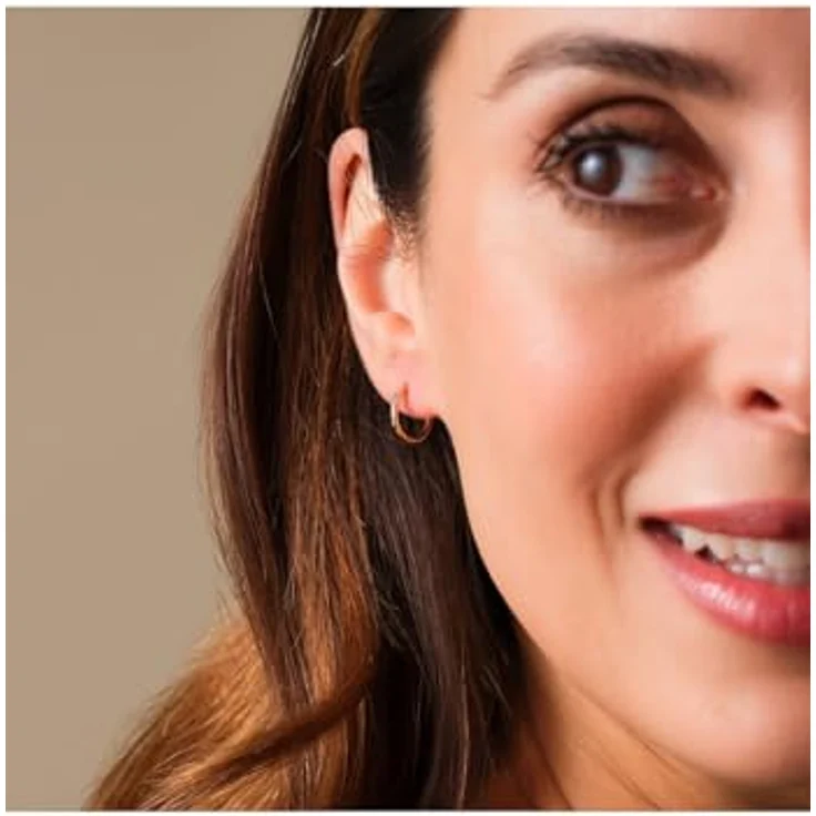 FAVS Damen-Creolen, 375er Gelbgold, Durchmesser 10 mm, Stärke 1,5 mm, One Size, 88403258 – Bild 4