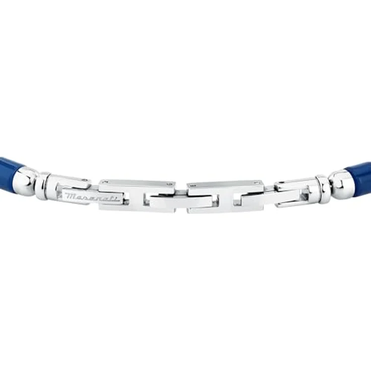 Maserati Herrenarmband ICONIC-Kollektion, Stahl mit Steinen, Länge 22 cm, Schmuckverschluss – Bild 3