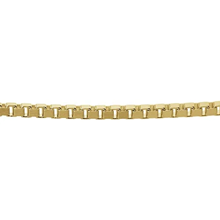 trendor Anhänger Kreuz 585 Gold (14 Karat) mit goldplattierter Kette, 40 cm, inklusive Schmuck-Box – Bild 2